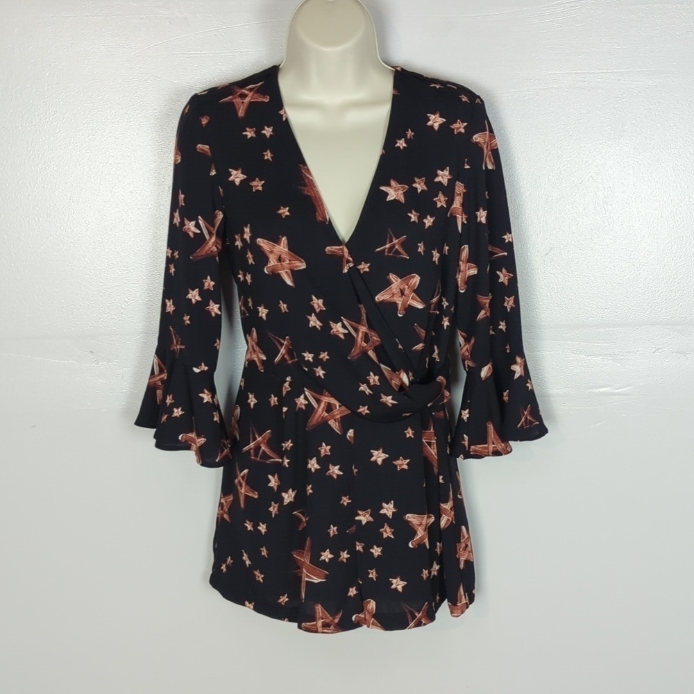 Topshop Star Print Romper